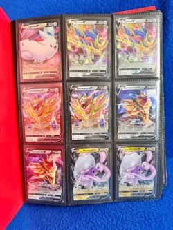 POKEMON TCG COLLECTION BINDER LOT OF 320 CARDS - Image 1