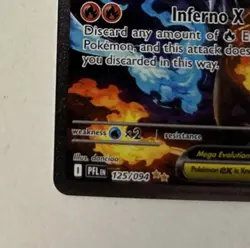 🔥 Mega Charizard X ex 125/094 - SIR Phantasmal Flames - Pokemon Card NM 🔥 - Image 5