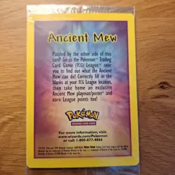 Ancient Mew - 2000 Movie Promo Card New and Sealed - Pokemon Card - Image 4
