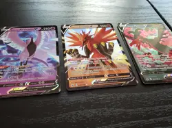 LOT of 3 Galarian Articuno V, Zapdos V & Moltres V - Chilling Reign Pokemon Card - Image 2