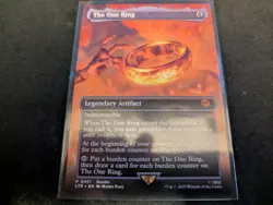 MTG Magic the Gathering The One Ring Borderless LTR! - Image 1