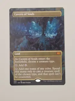 Cavern of Souls (Borderless) Double Masters 2022 Regular - Image 1