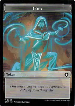 MTG Emblem - Elspeth, Sun's Champion // Copy (80) | NM | Commander Masters {CMM} - Image 2