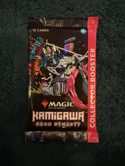 MTG Kamigawa Neon Dynasty Collector Booster Pack, New Sealed - Image 2
