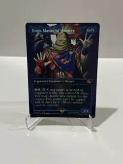 Magic the Gathering: Gogo, Master of Mimicry (Borderless) Final Fantasy Foil NM - Image 1