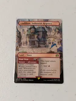 MTG Lindblum, Industrial Regency - Borderless - Final Fantasy NM - Image 1