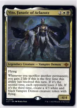 Vito Fanatic Of Aclazotz NM/M* The Lost Caverns Of Ixalan ENGLISH 243-UnltdCards - Image 1