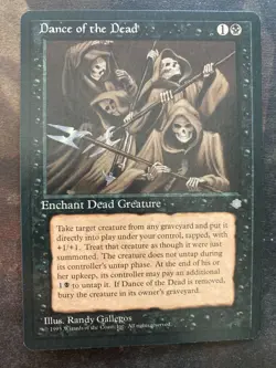 *** ICE AGE Dance of the Dead *** NM-Mint - DUTY FREE - Vintage MtG Magic - Image 1