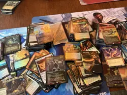 Magic The Gathering Large Lot Mixed Playmats Avatar Tales Middle Earth & More - Image 3
