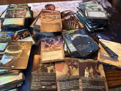 Magic The Gathering Large Lot Mixed Playmats Avatar Tales Middle Earth & More - Image 5