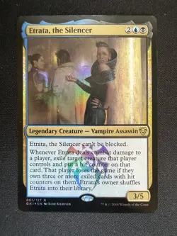 Etrata, the Silencer 1 - R - Guilds of Ravnica: Guild Kits - Foil - MTG - LP - Image 1