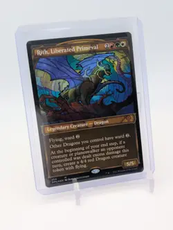 MTG - Rith, Liberated Primeval - Textured Foil Mythic #354 - Dominaria United NM - Image 1