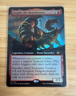 MTG: Magda, the Hoardmaster (Extended Art) Outlaws of Thunder Junction Foil NM - Image 1