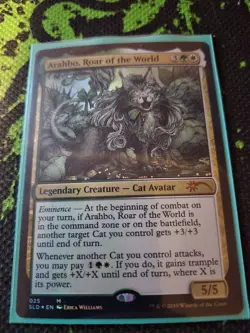 Arahbo, Roar of the World Secret Lair Drop Foil - Image 1