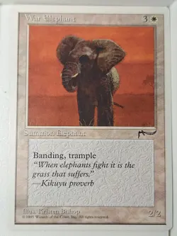 War Elephant - Chronicles - Magic the Gathering MTG Nice! - Image 1