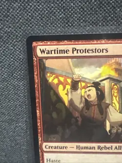 Wartime Protestors 160 NM MTG Avatar: The Last Airbender Magic - Image 2