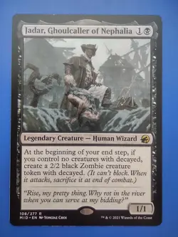 MTG Jadar, Ghoulcaller Of Nephalia NM Innistrad Midnight Hunt Magic Card - Image 1
