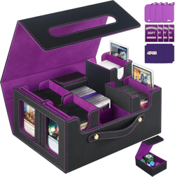 Trading Card Storage Box for MTG MTG Commander Deck Boxmulti-Purpose Deck Case - Image 1