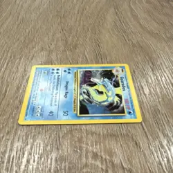 Pokemon Gyarados Base Set Holo Rare Card 6/102 100 HP English 1999 TCG - Image 3