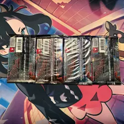 Pokemon Sun & Moon Burning Shadows Pack Art Set Of 4 - NEW SEALED - Image 2