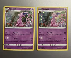 2x GALARIAN PONTYA SWSH013 Pokemon Sword & Shield Promo HOLO RARE NM/Mint Lot - Image 1