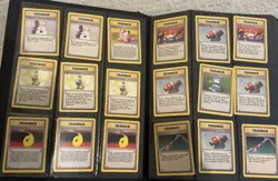 Pokemon TCG Lot Of 386 Vintage Trainers From Base Set, Jungle, Fossil, BaseSet2 - Image 2