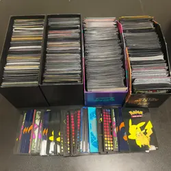 1000+ Count Pokemon TCG Bulk Loose Sleeve Lot Tons of Sets - Image 1