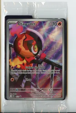 SEALED Charcadet Promo - Phantasmal Flames 022 Promo Pokemon TCG - Image 1
