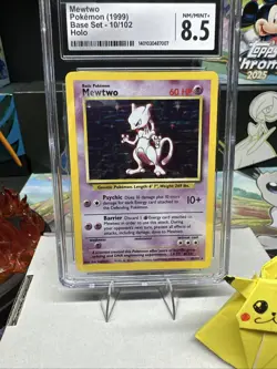 Mewtwo 10/102 Pokemon TCG 1999 Base Set Holo Unlimited Rare - Image 2