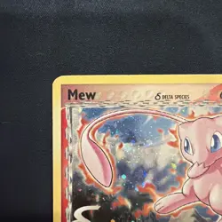 Pokemon - Mew - #3/17 - ERROR Back (Upside Down Back) - Holo - POP Series 5 - Image 2