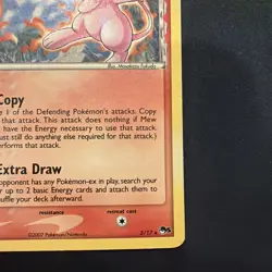 Pokemon - Mew - #3/17 - ERROR Back (Upside Down Back) - Holo - POP Series 5 - Image 4