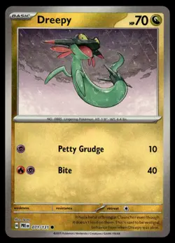 2025 Scarlet & Violet Series - Prismatic Evolutions Dreepy Pokeball #71 - Image 1
