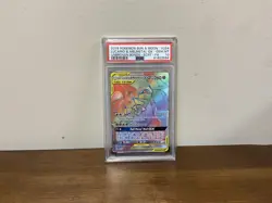 Pokemon Lucario & Melmetal GX Unbroken Bonds Secret Rare Full Art #224 PSA 10 - Image 1