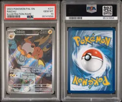 2023 POKEMON PAL EN-PALDEA EVOLVED ILLUSTRATION RARE #211 RAICHU PSA 10 🔥💎 - Image 3