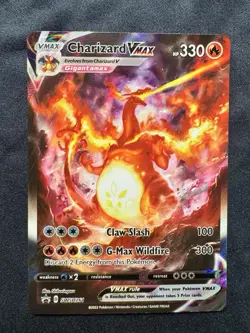 2022 Pokemon Charizard VMAX SWSH261 Sword & Shield Black Star Promo Holo - Image 1