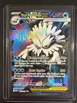Mega Abomasnow ex 157/132 Mega Evolutions Holo Rare Full Art Pokemon TCG - Image 1