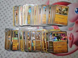 Fighting & Electric Type Pokemon TCG Bulk Lot Holo & Reverse Holo Included - Image 1