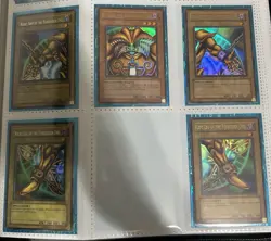 Yu-Gi-Oh! Exodia the Fobidden One Full Set 1st Edition LOB 5 Pieces - Image 1