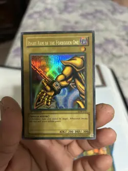 Yu-Gi-Oh! Exodia the Fobidden One Full Set 1st Edition LOB 5 Pieces - Image 4