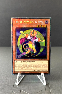 Yu-Gi-Oh! Lunalight Gold Leo DUAD-EN005 Starlight Rare 1st Edition - Image 1