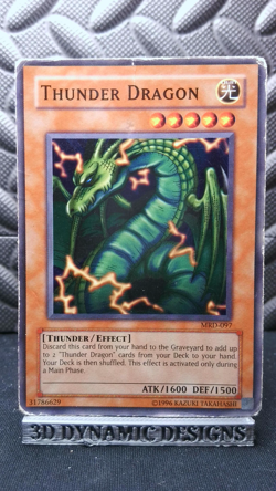 | Yugioh Thunder Dragon MRD-097 Common Metal Raiders HP 🔥 | - Image 1