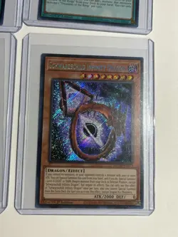 Yu-Gi-Oh! 4 Card LOT 2 Treasures of the Kings and 2 Schwarzchild Infinity Dragon - Image 5