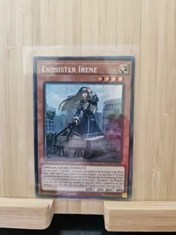 MP23-EN254 Exosister Irene Prismatic Secret Rare 1st Edition YuGiOh Card - Image 1
