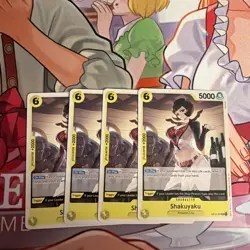 One Piece - 4x OP14-107 Shakuyaku - Uncommon - Image 1
