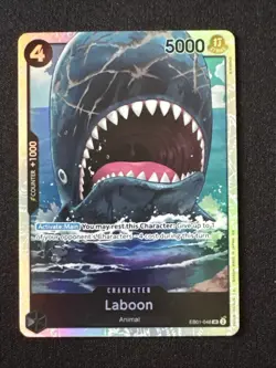 Laboon EB01-048 SR COLD FOIL The Best Vol. 2 -Near Mint- One Piece CCG - Image 1