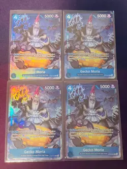 One Piece Gecko Moria (Seven Warlords of the Sea Binder Set) Playset (x4) NM - Image 1