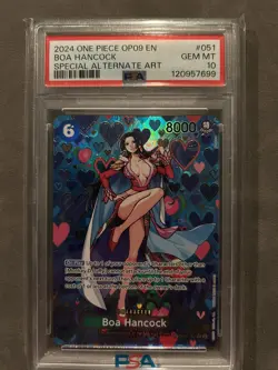2024 Boa Hancock OP09-051 SP Alternative Art Emperor's World One Piece PSA 10 - Image 1