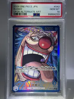 PSA 10 2024 ONE PIECE JAPANESE OP09-EMPERORS IN THE NEW WORLD BUGGY LEADER - Image 1