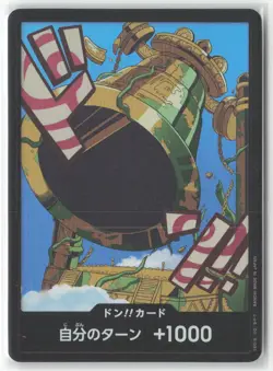 DON !! Card Kalgara foil Japanese ONE PIECE The Best Vol.2 - NM - Image 1