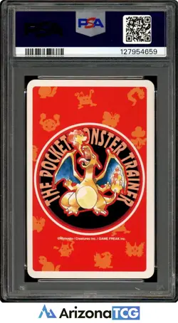 Pokemon 1996 Ditto #132 10 Of Diamonds Pokemon Red Playing Card Japanese PSA 10 - Image 2